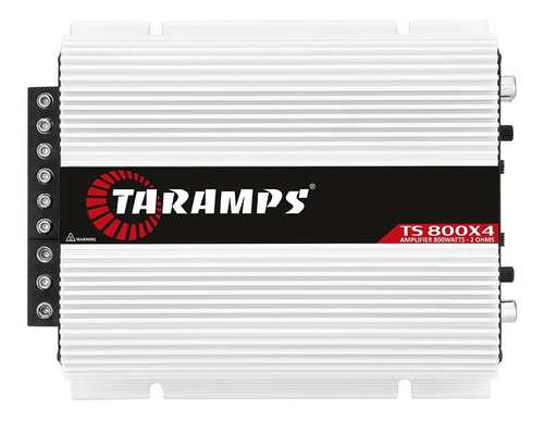 Modulo Amplificador Taramps Ts 800x4 4 Canais 2oh C/ Rca 