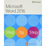 Book : Microsoft Word 2016 Step By Step - Lambert, Joan