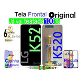 Tela Frontal Original K52/ LG K520 )+ Capa+ Cola+película 3d