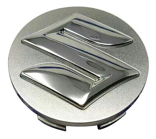 Tapas De Aros Auto Emblema Logo Susuki (juego De 4 Unidades) Foto 2