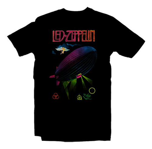 Playeras Led Zeppelin Full Color-15 Modelos Disponibles