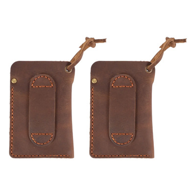2 Fundas Organizadoras Edc Piel Hechas A Mano Bolsa Org
