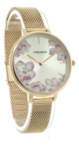 Reloj Tressa Dama Bloom Con Flores