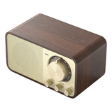 Altavoz Jy-66 Inalámbrico Madera Bt5.0 Retro Classic Soundbo