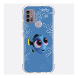 Capinha Gocase Procurando Nemo Dory Para Moto G10 G20 G30 Cor Transparente Disney - Procurando O Nemo - Dory