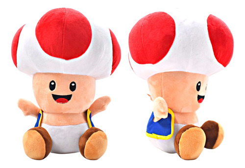 Peluche Toad 35 Cms. Super Mario Bros Colección 