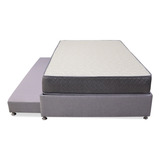 Combo Cama Tarima Nido Tanner 120 Semidoble