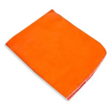 Franela Absorbente Naranja 40cm X 40cm Secado Lavado X12