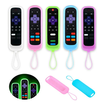 5 Funda Protector Tv Silicón Control Remoto Roku\u002Ftcl | MercadoLibre