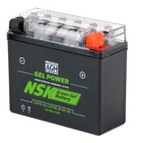 Batería Nsk De Gel 12n7bl-bs Italika Dm200- Dm200 Sport