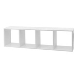 Modulo 4 Cubos Estante Organizador 120x30x30cm Muebleds