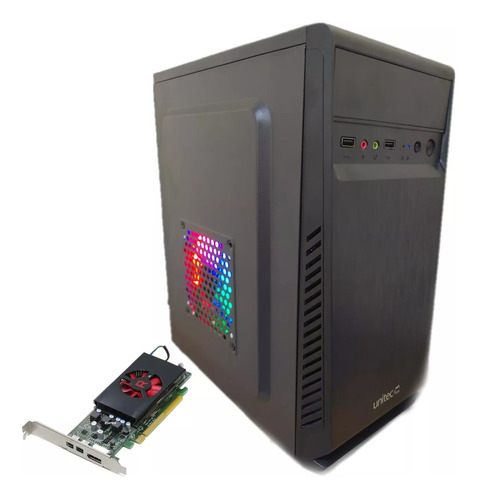 Pc Torre Gamer Cpu Core I3 10100 8 Ram T. Video Rx 550 4gb 