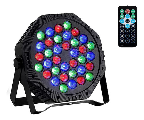 Luz Led Rgb De 36 Leds Audioritmica Ideal Para Djs, Bares.. 