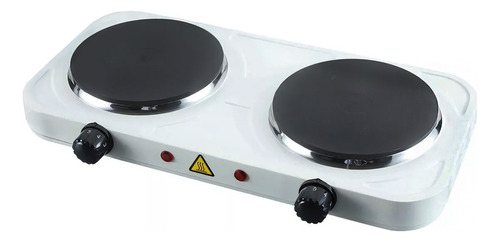 Fogareiro Fogão Elétrico 2000 Watts Cooktop Duas Bocas Disco