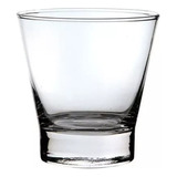 Vaso Ilhabela Whisky Nadir 350 Ml Conico Trago Jugo X12 Uni Color Transparente