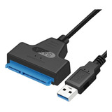 Adaptador Usb 3.0 A Sata Iii Para 2.5 Ssd Y Hdd Discos Duros