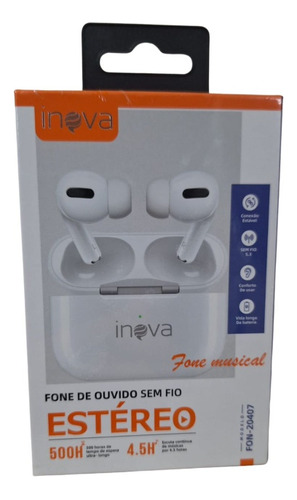 Fone Bluetooth Inova Sem Fio Alta Qualidade 