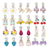 Pinksheep Pendientes Con Clip Para Niñas Pequeñas Joyas Para