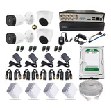 Camaras Seguridad Kit 8 Dahua 1080 + 4 Cám Con Audio + D 1tb