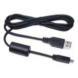 Cable Joystick Play Carga 3 Mini Usb V3 1,50mts Color Negro