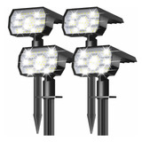 Luces Solares Para Exteriores, Impermeables, Ip68, 56 Led, 3