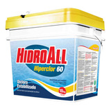 Cloro Granulado Hidroall Hiperclor 60 - 10kg