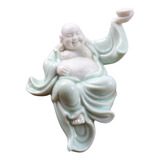 Mini Estatueta Budista Meditação Lingote De Levantamento