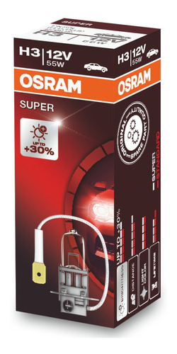 Lâmpada Osram Super H3 55w 12v +30% Luz