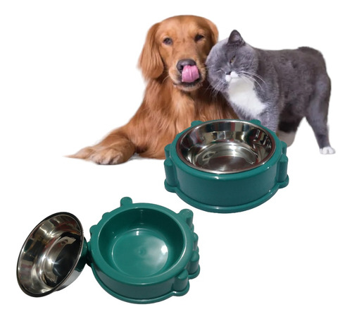 Plató Mascota Comedero Para Agua O Comida Perros O Gatos 