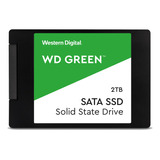 Disco Sólido Ssd Interno Western Digital  Green 2tb Negro