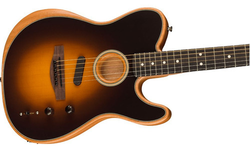 Violão Fender Acoustasonic Player Telecaster Shadow Burst Cor Marrom Orientação Da Mão Destro