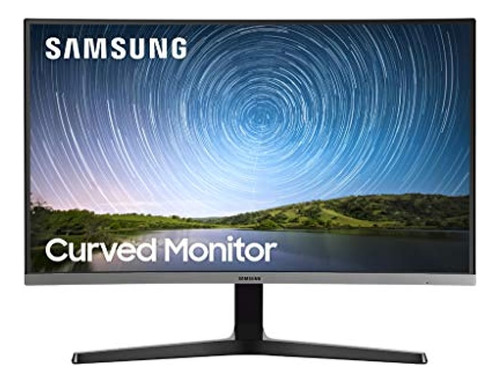 Monitor De Juegos Curvo Sin Marco Cr50 De 27 Pulgadas Samsun