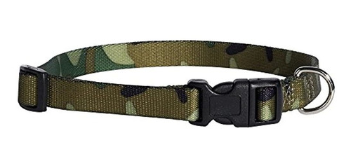 Guardian Gear Nylon Camo Dog Collar, Se Adapta A Cuellos De