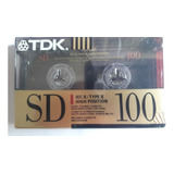 Tdk Cassettes Sd100 Sellado