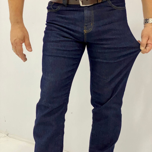 Calça Jeans Ideal Trabalho Pesado Reforçada Elastano Lycra