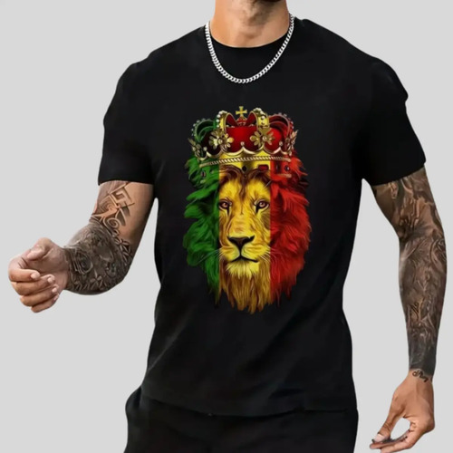 Camiseta Masculina Bob Marley Camisa Do Reggae Estampadas | MercadoLivre