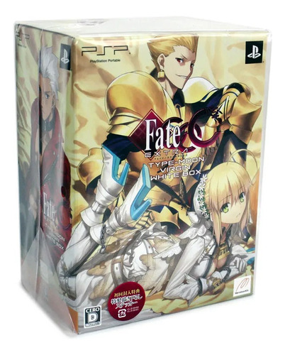 Psp - Fate/ Extra Ccc Type Moon Virgin White Box - Jp 