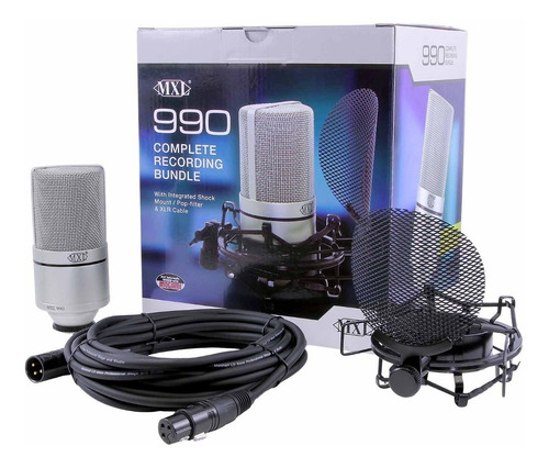 Mxl 990 Complete Kit Microfono Condenser 