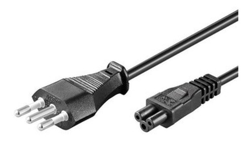 Cable De Poder Tipo Trébol De 1,80 Mts. 220 V / 10 A- Mirage