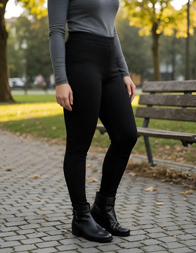 Leggins Pretina Alta, Moda Casual Vestir Excelente Calidad