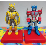 Transformers Optimus Bumblebee Porcelana Fria 