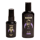 Kit 1x Óleo Para Barba + 1x Balm Hidratante - Baboon