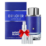 Mont Blanc Explorer Ultra Blue 100ml Caballero + Decant