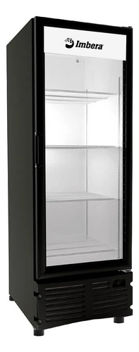 Freezer Vertical Imbera Tripla Ação 560l Porta De Vidro Pret