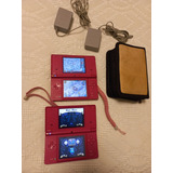 Nintendo Ds , 2 Aparelhos  E 1 Estojo