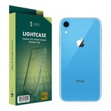 Capinha Hprime Lightcase Clear C/ Grip Para iPhone XR 6.1