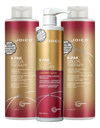 Joico K-pak Color Therapy Sh L+ Cond L + Luster Lock 500ml