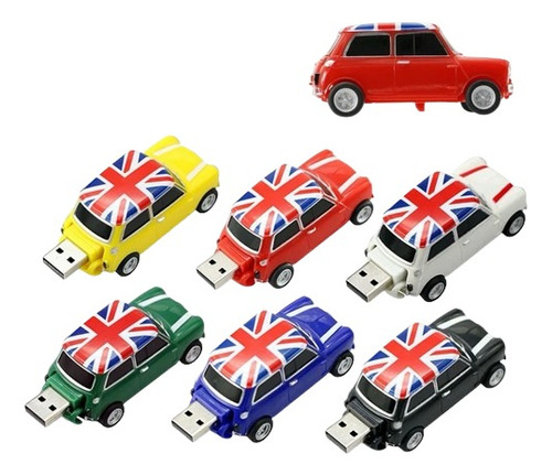 Memoria Usb Mini Cooper Morris Clasico 64gb