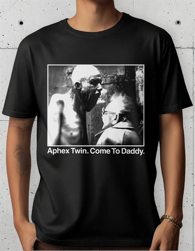 Playera Aphex Twin Come To Daddy Unisex 100% Algodón | Meses sin interés
