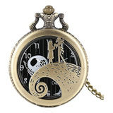 Reloj De Bolsillo Jack Skellington